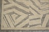 Load image into Gallery viewer, 10 x 14 New Imported Handmade Raised Wool Pile Modern Rug Ivory Taupe #F-3306