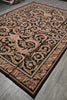 Load image into Gallery viewer, 9 x 12 Flat Weave French Country Aubusson Rug BLACK #PIX-11428