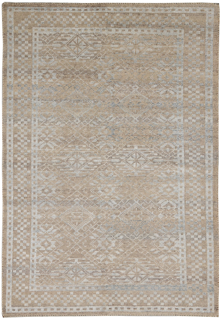 5.2 x 7 New Handmade Agra Modern Wool Rug #F-4424