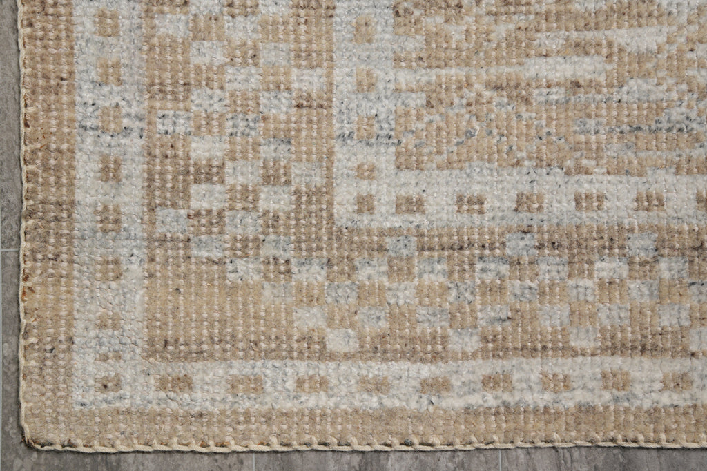 5.2 x 7 New Handmade Agra Modern Wool Rug #F-4424