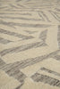 Load image into Gallery viewer, 10 x 14 New Imported Handmade Raised Wool Pile Modern Rug Ivory Taupe #F-3306