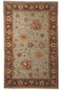 Load image into Gallery viewer, 6.0 x 9.0 Green Brown Handmade Jaipur Rug #F-4100