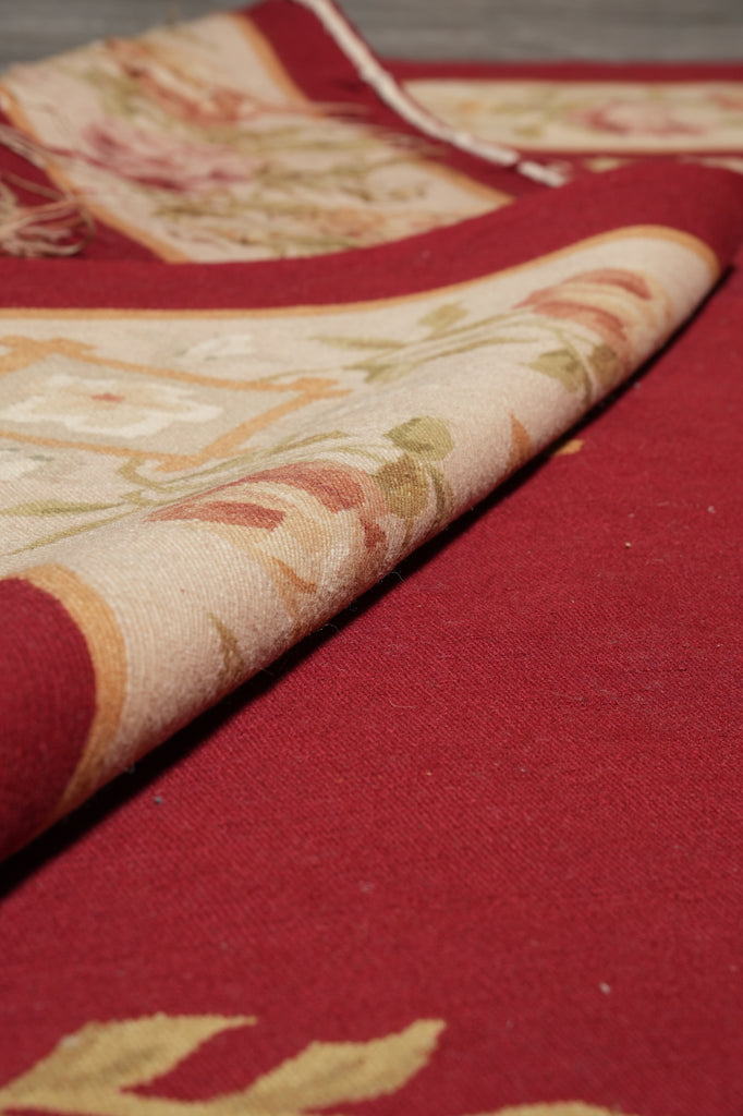 9 x 12 Flt Weave French Aubusson Rug #PIX-754