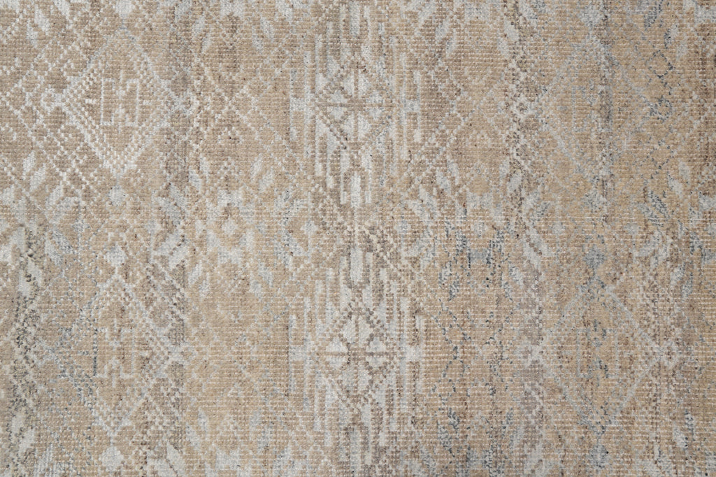 5.2 x 7 New Handmade Agra Modern Wool Rug #F-4424