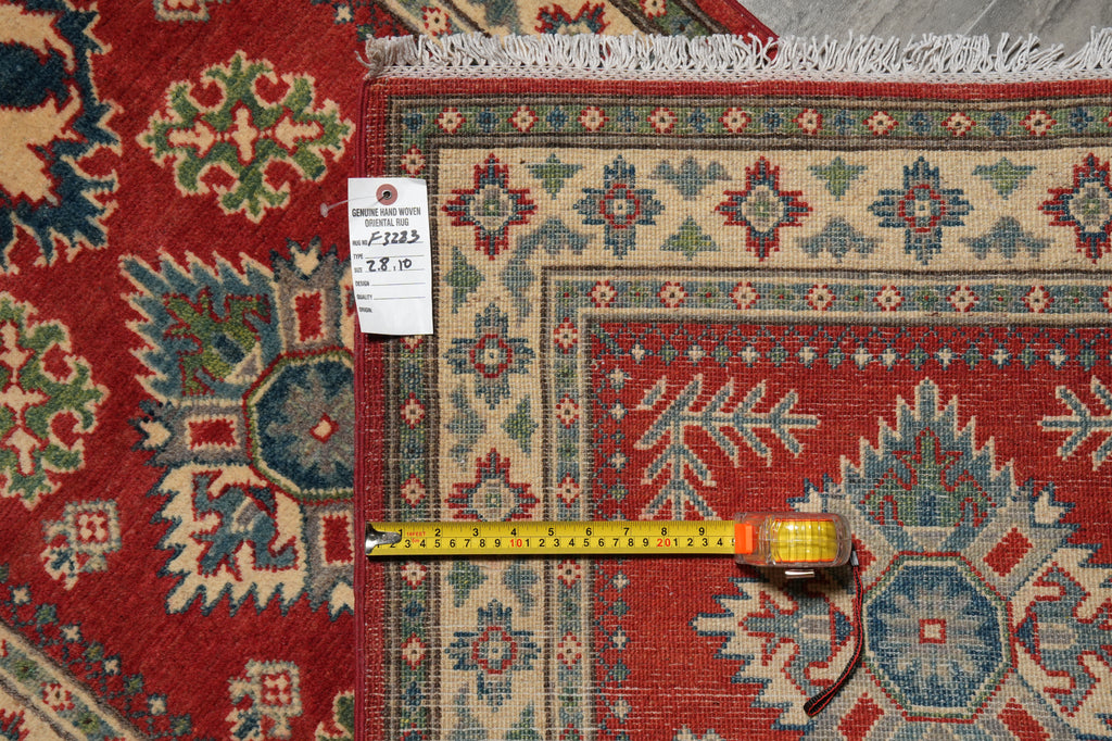 2.8 x 10 feet Runner New handmade Wool Afghan Kazak Carpet #F-3283