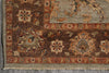 Load image into Gallery viewer, 6.0 x 9.0 Green Brown Handmade Jaipur Rug #F-4100