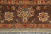Load image into Gallery viewer, 6.0 x 9.0 Green Brown Handmade Jaipur Rug #F-4100