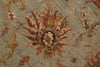 Load image into Gallery viewer, 6.0 x 9.0 Green Brown Handmade Jaipur Rug #F-4100