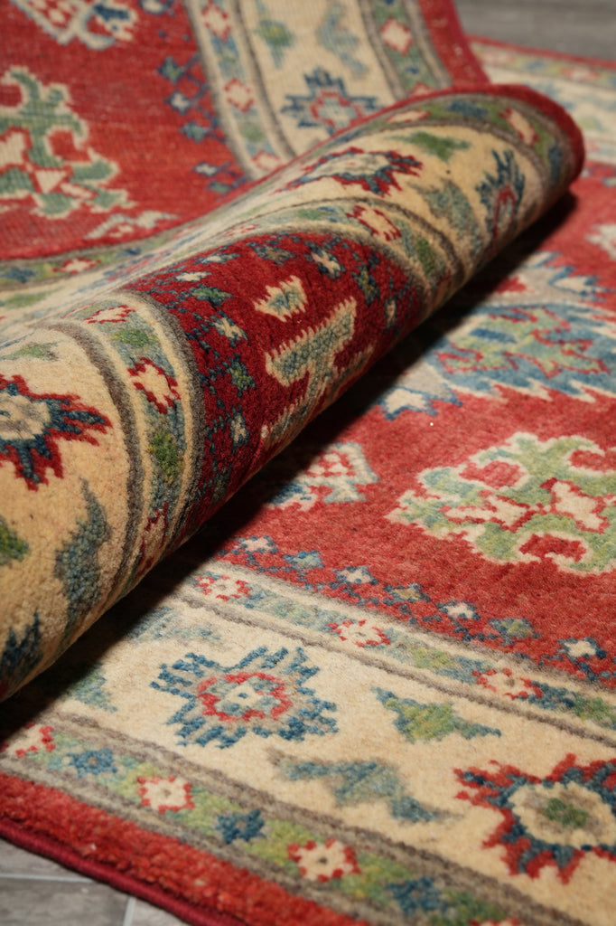 2.8 x 10 feet Runner New handmade Wool Afghan Kazak Carpet #F-3283