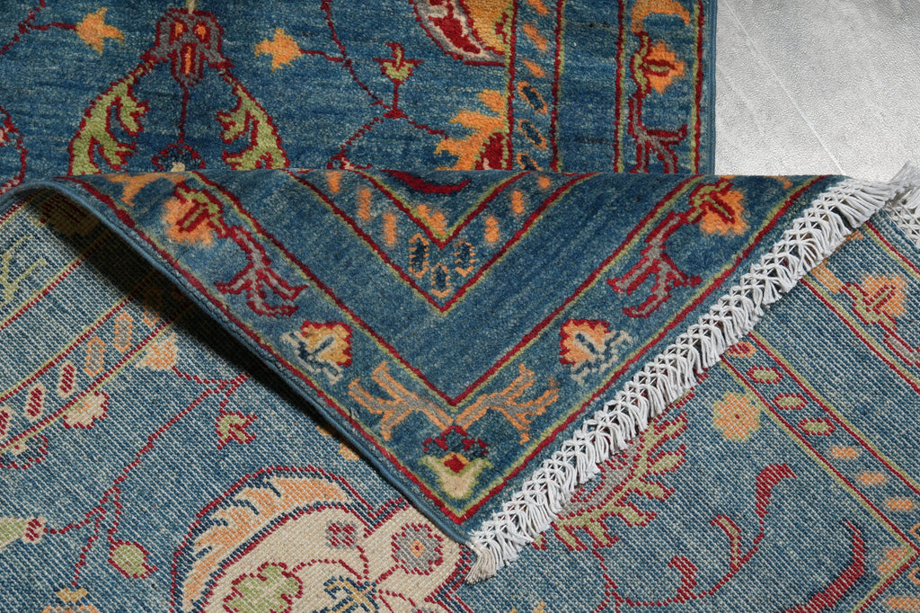 2.8 x 10 Feet Runner Afghan Kazak Wool Carpet #F-3282
