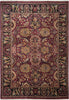 Load image into Gallery viewer, 9 x 12 Quality Jaipur Rug Handmade Wool Burgundy Black #F-4101