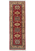 Load image into Gallery viewer, 2 x 6 Feet Small Runner Afghan Kazak Wool Rug #F-3285