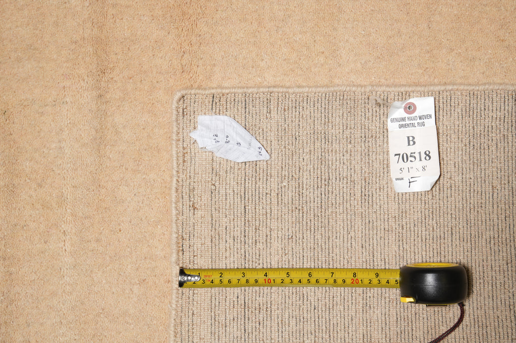 5 x 8 Handmade Plain Color Modern Rug #B-70518