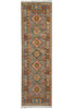 Load image into Gallery viewer, 2 x 7 Narrow Runner Afghan Kazak Wool Carpet #F-3286