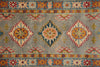 Load image into Gallery viewer, 2 x 7 Narrow Runner Afghan Kazak Wool Carpet #F-3286