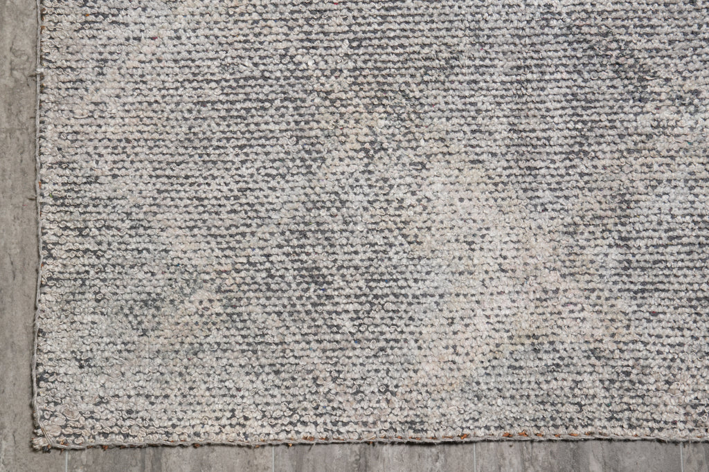 5.4 X 7.6 Modern Handmade Rug Gray Low Wool Pile #F-4421