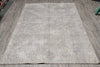 Load image into Gallery viewer, 5.4 X 7.6 Modern Handmade Rug Gray Low Wool Pile #F-4421