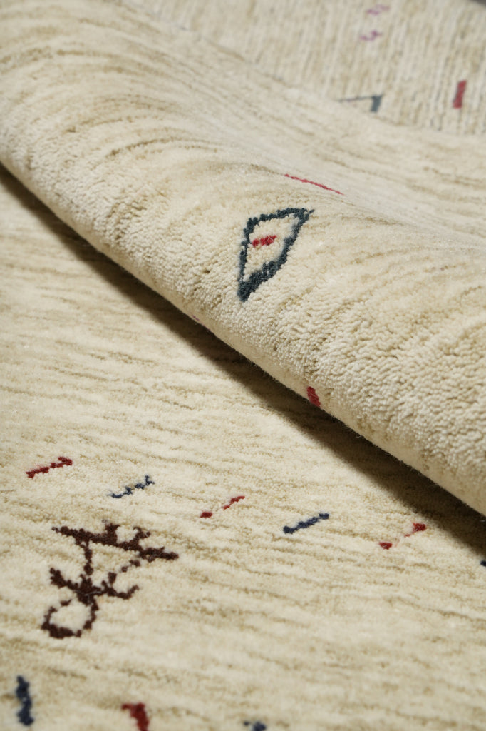 9 x 12 Beautiful Handmade Gabbeh Luri Modern Rug #F-3308