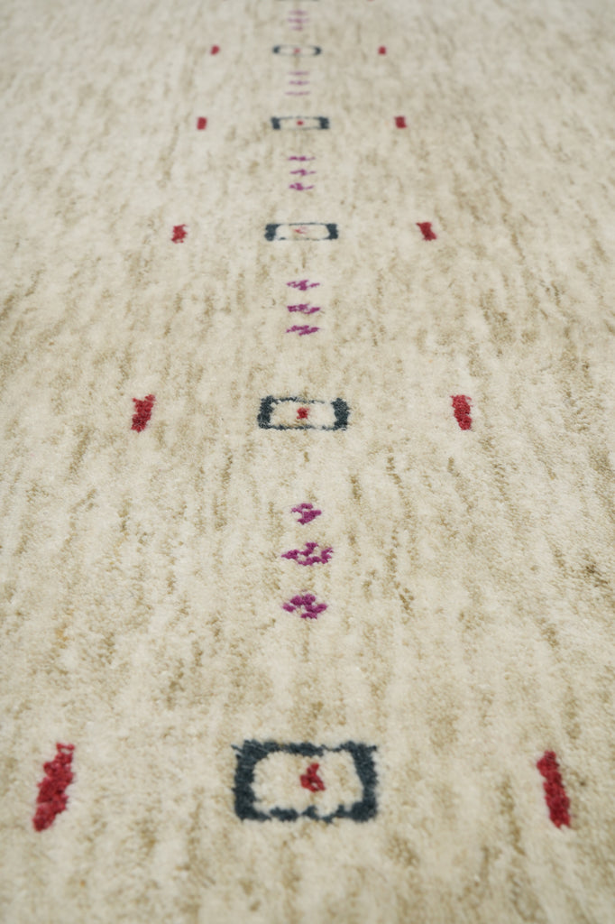 9 x 12 Beautiful Handmade Gabbeh Luri Modern Rug #F-3308