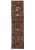 Load image into Gallery viewer, 10' Feet Kazak Runner Afghan Handmade Wool GREEN #F-3278