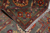 Load image into Gallery viewer, 10' Feet Kazak Runner Afghan Handmade Wool GREEN #F-3278