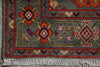 Load image into Gallery viewer, 10' Feet Kazak Runner Afghan Handmade Wool GREEN #F-3278