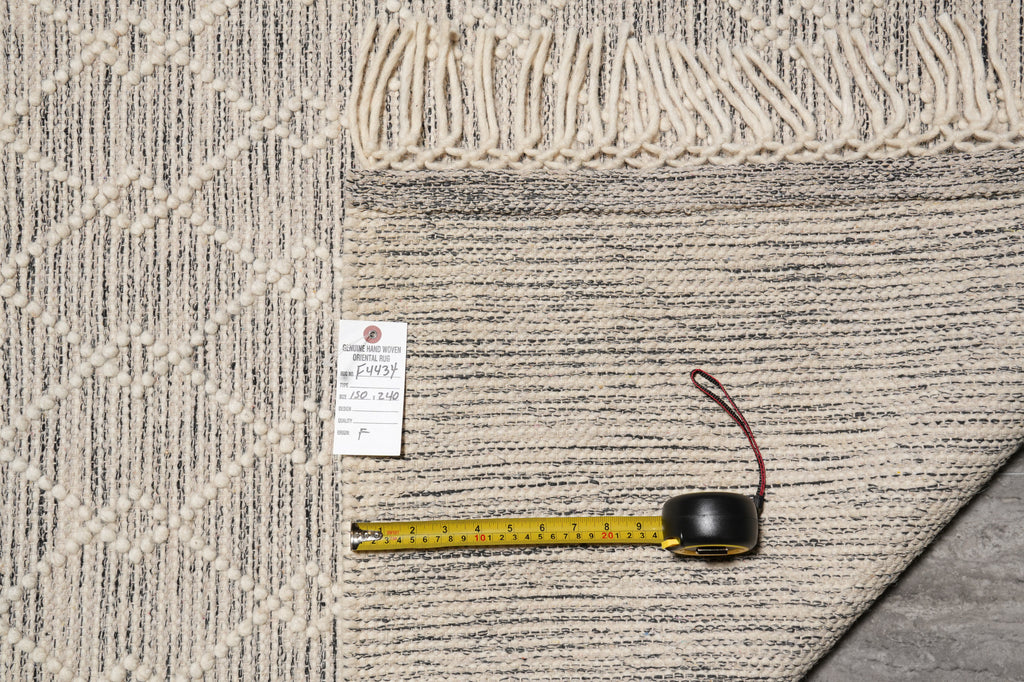 5 x 8 Art Craft Modern Carpet Handmade in India  #F-4434