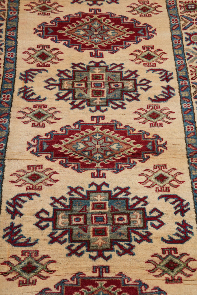 9 Feet Runner, Afghan Jandmade Kazak Wool #F-3267