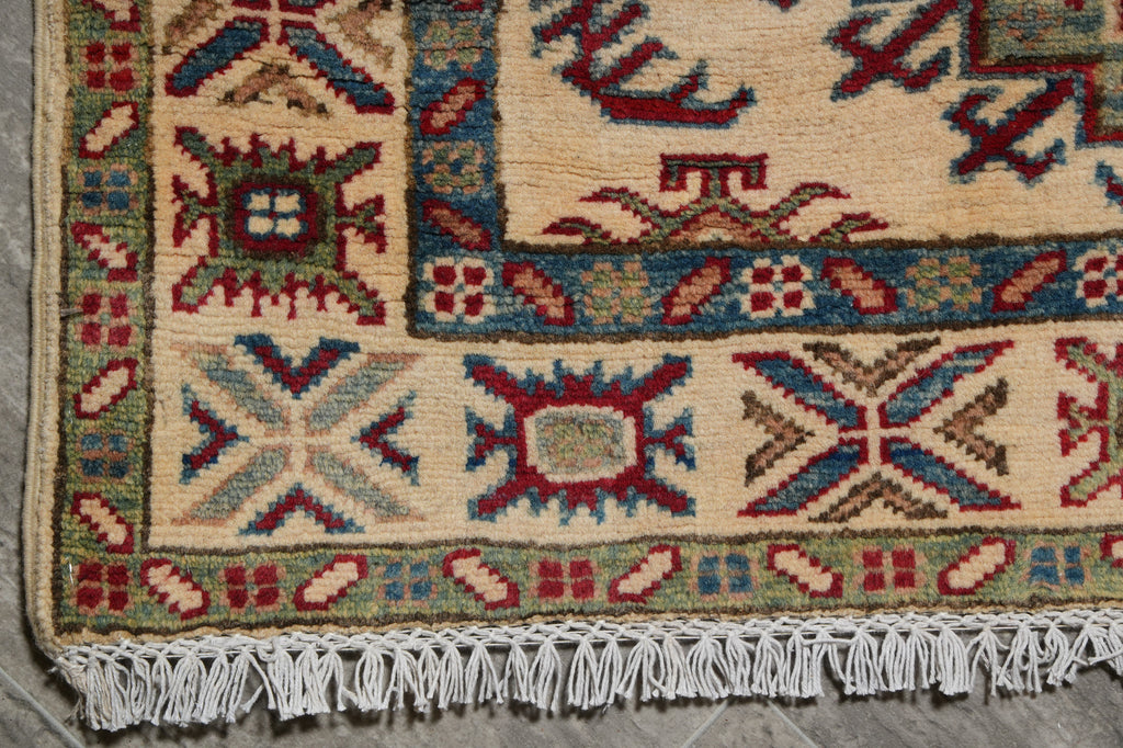 9 Feet Runner, Afghan Jandmade Kazak Wool #F-3267