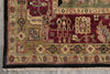 Load image into Gallery viewer, 8.5 x 11.6 New Handmade India Wool Rug Black #F-4104