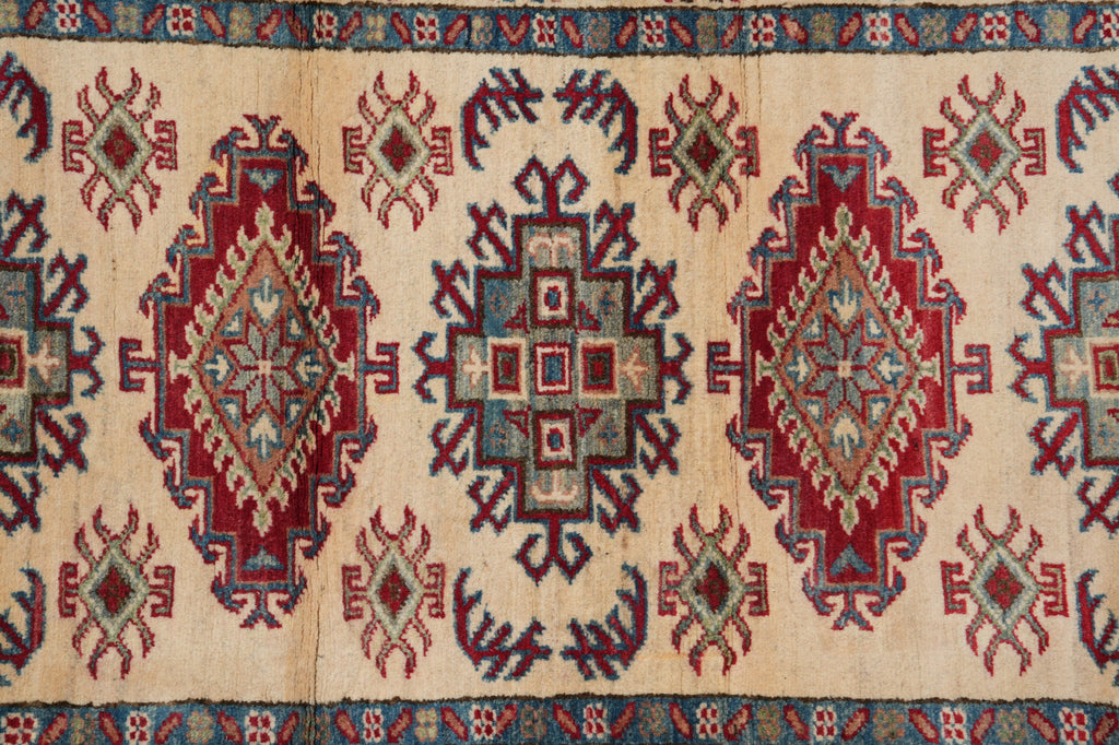 9 Feet Runner, Afghan Jandmade Kazak Wool #F-3267