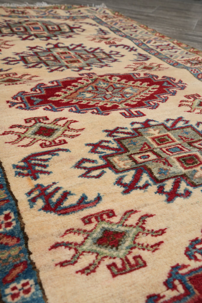 9 Feet Runner, Afghan Jandmade Kazak Wool #F-3267