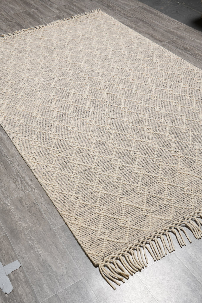 5 x 8 Art Craft Modern Carpet Handmade in India  #F-4434