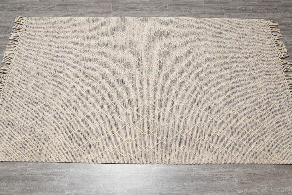 5 x 8 Art Craft Modern Carpet Handmade in India  #F-4434