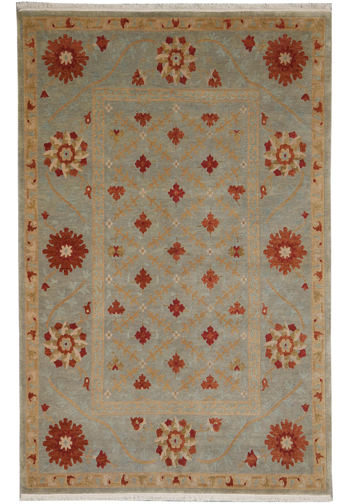 5.5 X 8 Nepal Handmade Rug #F-4433