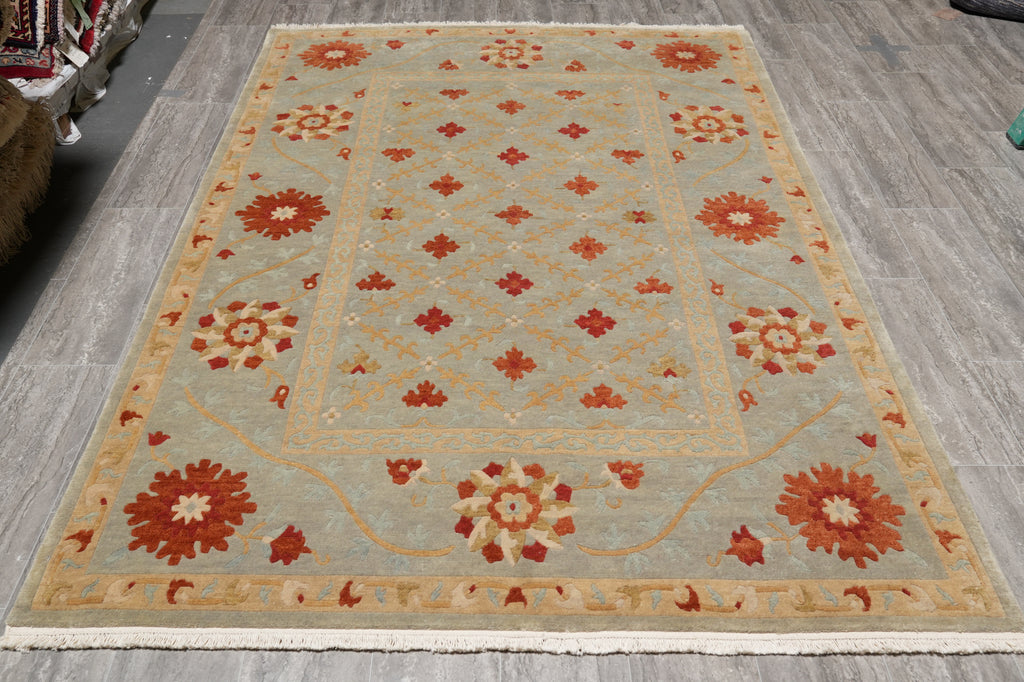 5.5 X 8 Nepal Handmade Rug #F-4433