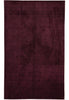 Load image into Gallery viewer, 5.1 X 8 Contemporary Handmade Wool Plain Burgundy #B-70488
