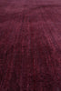 Load image into Gallery viewer, 5.1 X 8 Contemporary Handmade Wool Plain Burgundy #B-70488