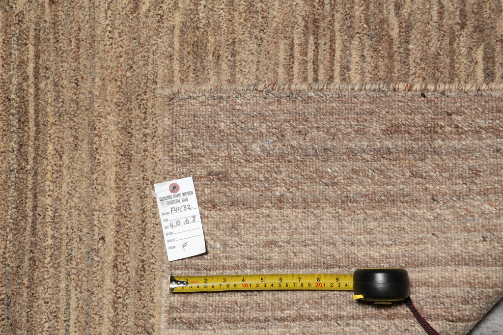 4.10 X 6.8 Born Modern Handmade Rug #F-4432