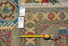 Load image into Gallery viewer, 3 x 9 Green Kazak Runner Handmade Afghanistan #F-3284