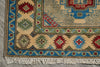 Load image into Gallery viewer, 3 x 9 Green Kazak Runner Handmade Afghanistan #F-3284