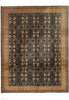 Load image into Gallery viewer, 9 x 11.9 Contemporary Handmade Rug BLACK #F-3051