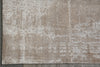 Load image into Gallery viewer, 12 x 14.7 Plain Natural Beige Handmade India Contemporary Rug Beautiful #F-3344