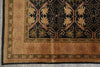 Load image into Gallery viewer, 9 x 11.9 Contemporary Handmade Rug BLACK #F-3051
