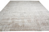 Load image into Gallery viewer, 12 x 14.7 Plain Natural Beige Handmade India Contemporary Rug Beautiful #F-3344