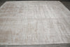 Load image into Gallery viewer, 12 x 14.7 Plain Natural Beige Handmade India Contemporary Rug Beautiful #F-3344