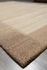 Load image into Gallery viewer, 5.9 X 7.11 Handmade Dense Wool Contemporay Carpet Brown #F-5786
