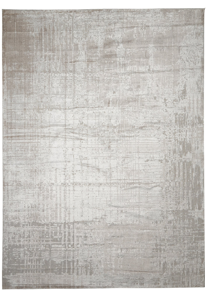 10 x 14 Contemporary Handmade Rug Plain Soft Natural Color #F-3335