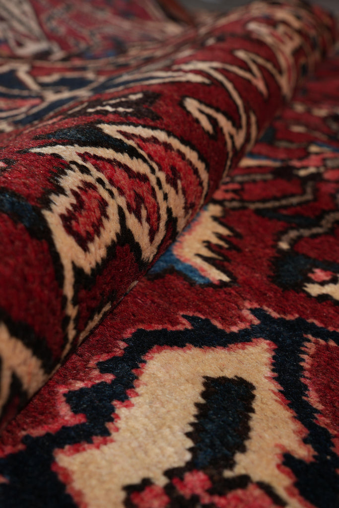 9 x 11.6 Semi-Antique Persian Bakhtiar Tribal Rug #F-4106