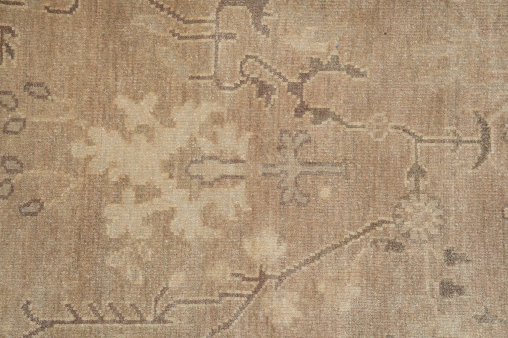 9 x 12 Neutral Soft Colors Wool Handmade Transitional Modern Rug #F-3346